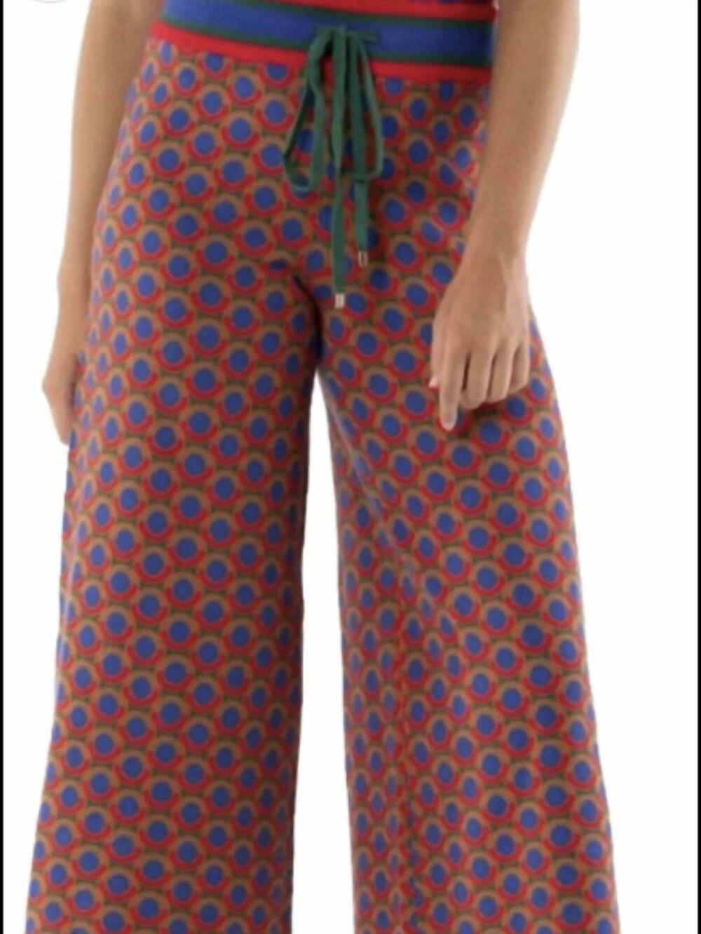 NWT Emily Teddy Crop Trouser - Size L
